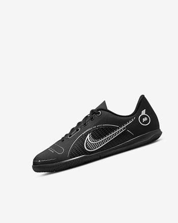 Nike Jr. Mercurial Vapor 14 Club IC Negros Grises Metal Plateados | MX 5017